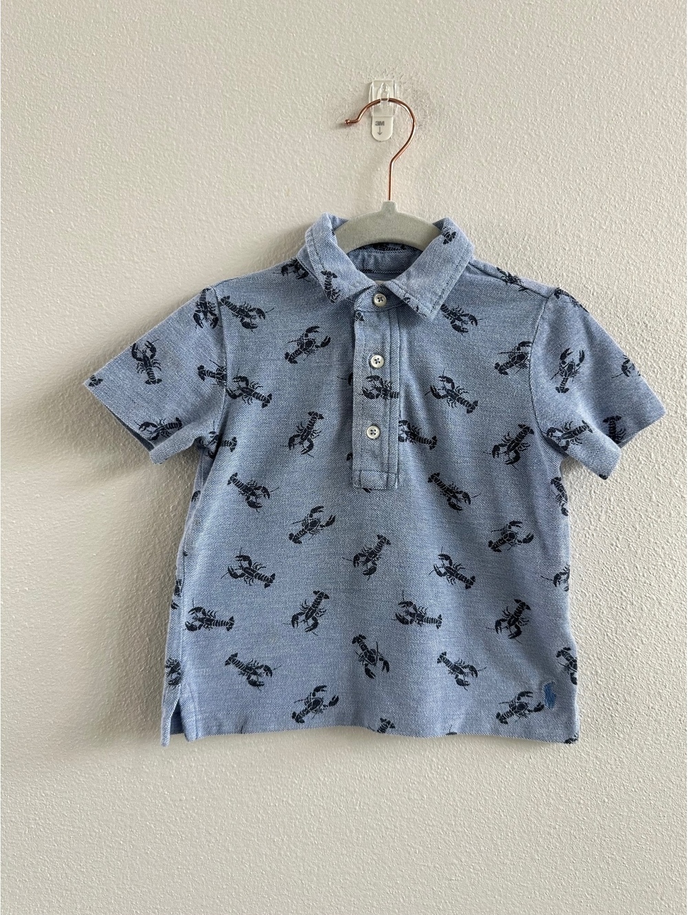 Ralph Lauren Boys Polo Lobster Shirt Size 24M
